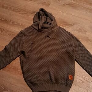 Mens Midevil Armour  hooded sweater hoodie size Large